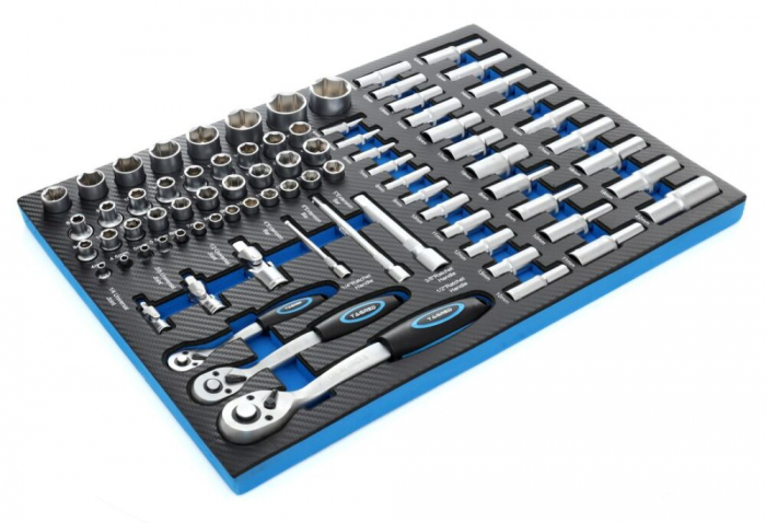 Dulap scule profesional atelier 7 sertare  echipat 251 piese (TA212) [12]