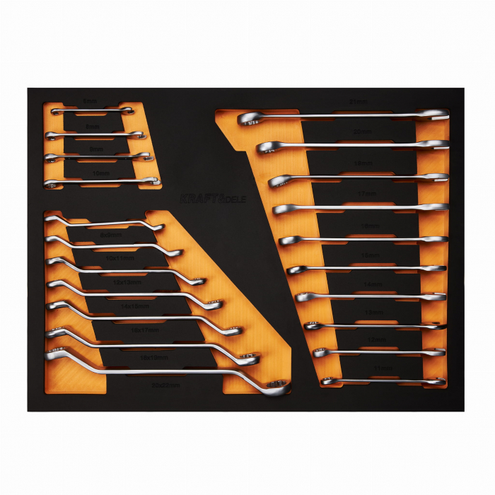 Dulap scule profesional atelier 7 sertare echipat 258 piese (KD1067) [2]