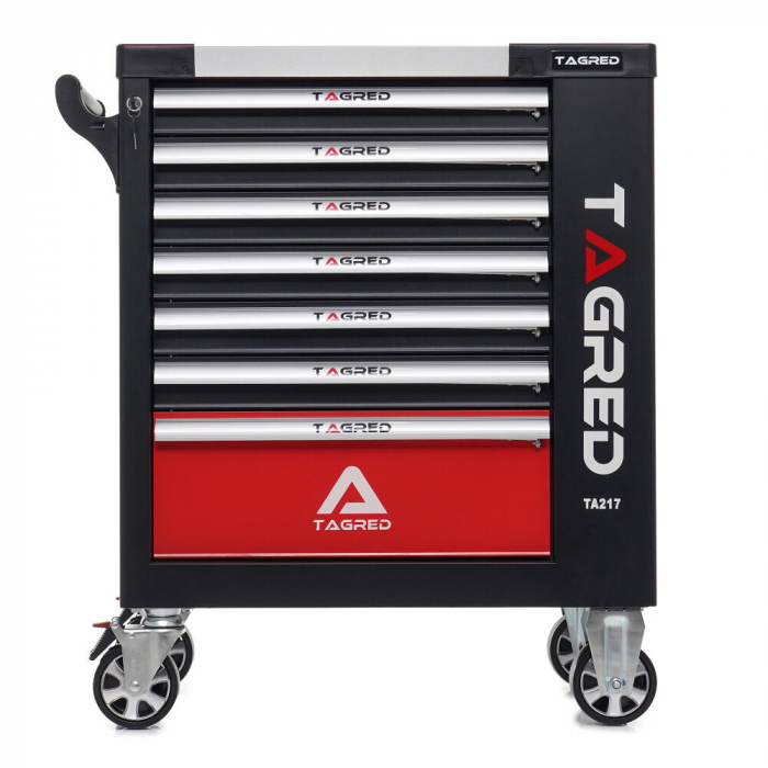 Dulap scule profesional atelier 7 sertare  echipat 298 piese (TA217) [4]