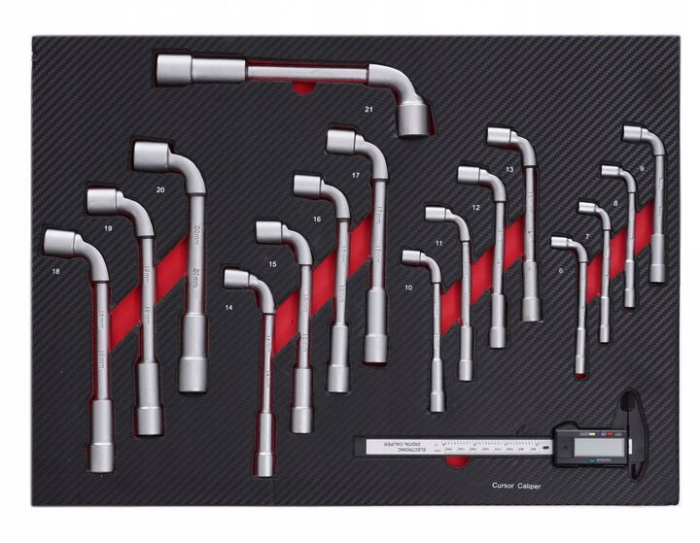 Dulap scule profesional atelier 7 sertare  echipat 298 piese (TA217) [7]
