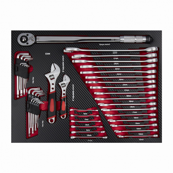 Dulap scule profesional atelier 7 sertare  echipat 299 piese (KD1068) [4]