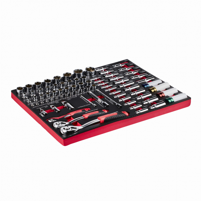 Dulap scule profesional atelier 7 sertare  echipat 299 piese (KD1068) [14]