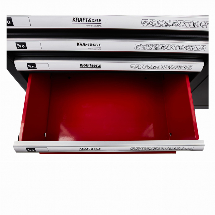 Dulap scule profesional atelier 7 sertare  echipat 299 piese (KD1068) [15]