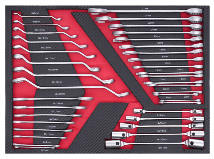 Dulap scule profesional atelier 7 sertare  echipat 306 piese (TA216) [15]