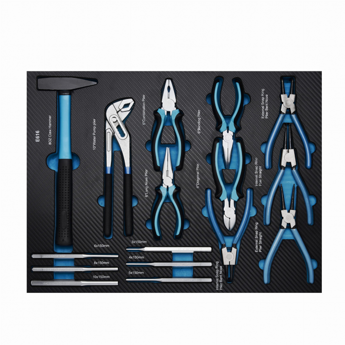 Dulap scule profesional atelier 7 sertare, echipat 309 piese (KD1069) [11]