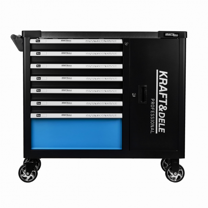 Dulap scule profesional atelier 7 sertare, echipat 309 piese (KD1069) [6]