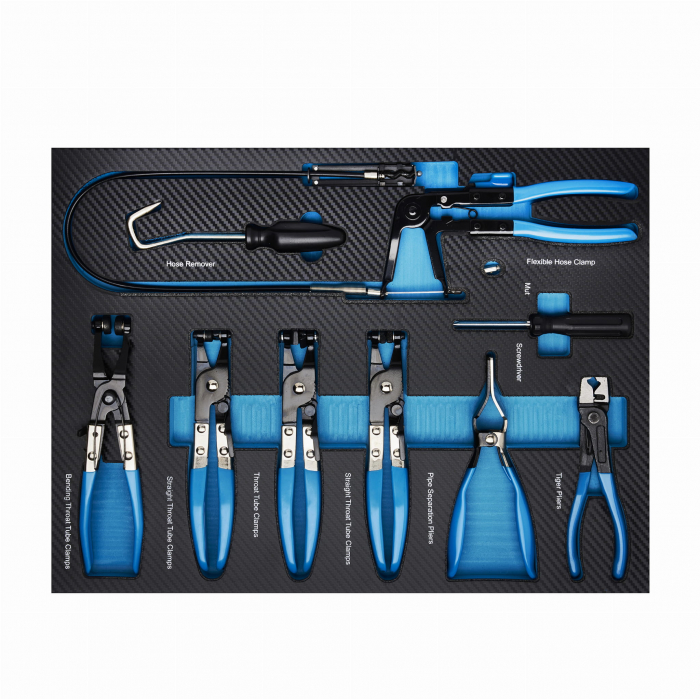 Dulap scule profesional atelier 7 sertare, echipat 309 piese (KD1069) [12]