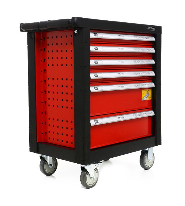 Dulap scule profesional atelier pe roti 6 sertare  263 piese (KD361) [2]