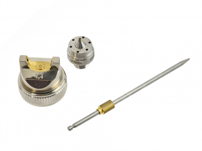 Duza schimb 1.8mm pistol vopsit 3 piese (G01132) [2]