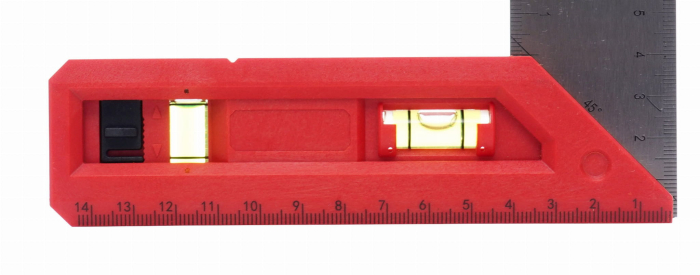 Echer cu nivela optica, 300-603mm, (KD10727) [7]