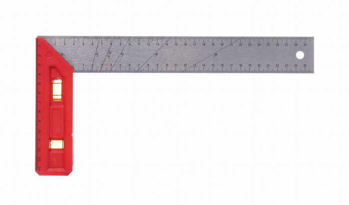 Echer cu nivela optica, 300-603mm, (KD10727) [2]