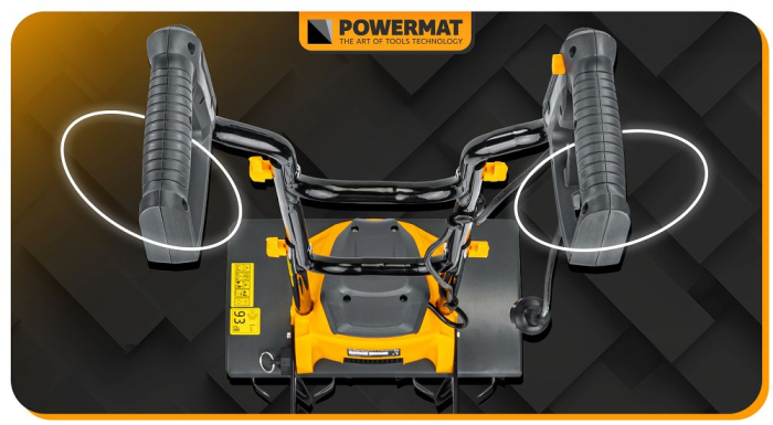 Electrocultor 1900W latime 400mm cultivator electric PM1387 (PM-GGE-1900M) [21]