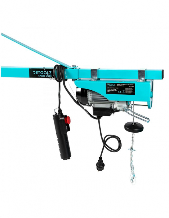 Electropalan 250kg + suport tip pivot troliu electric macara 450W fir 3mm (DZ-C262+DZ-C264) [2]