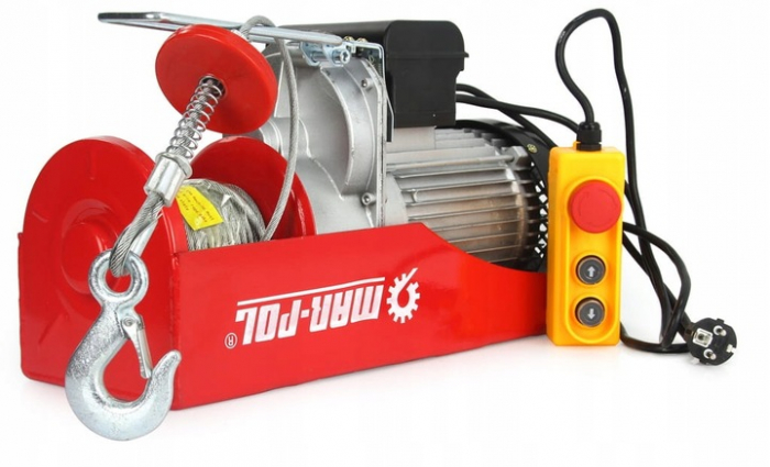 Electropalan troliu electric macara 500 1000kg 1600W (M80793) [2]