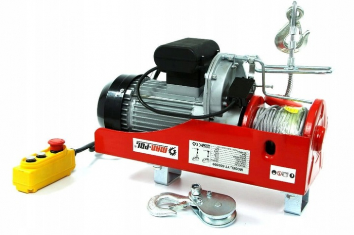 Electropalan troliu electric macara 500 1000kg 1600W (M80793) [3]