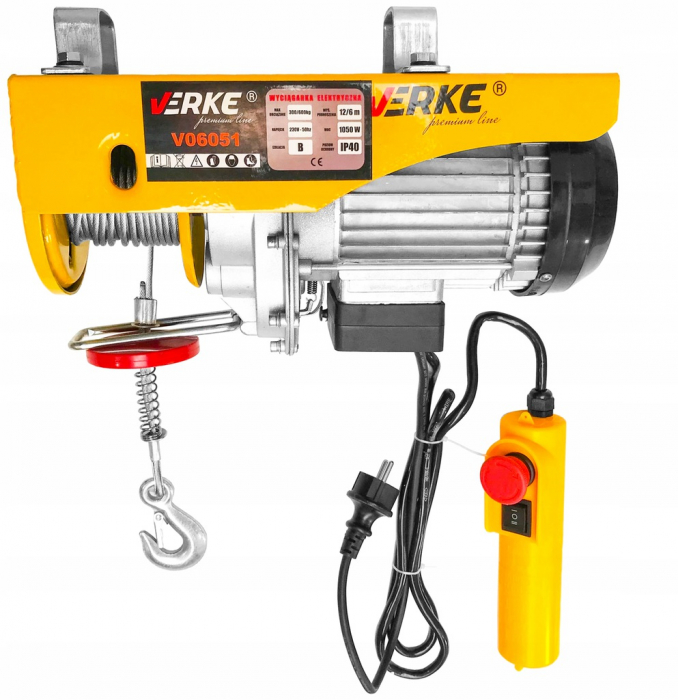 Electropalan troliu electric macara 600kg 1050W (V06051) [2]