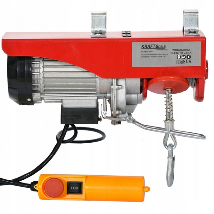 Electropalan troliu electric macara 800kg 1300W (KD1526) [4]