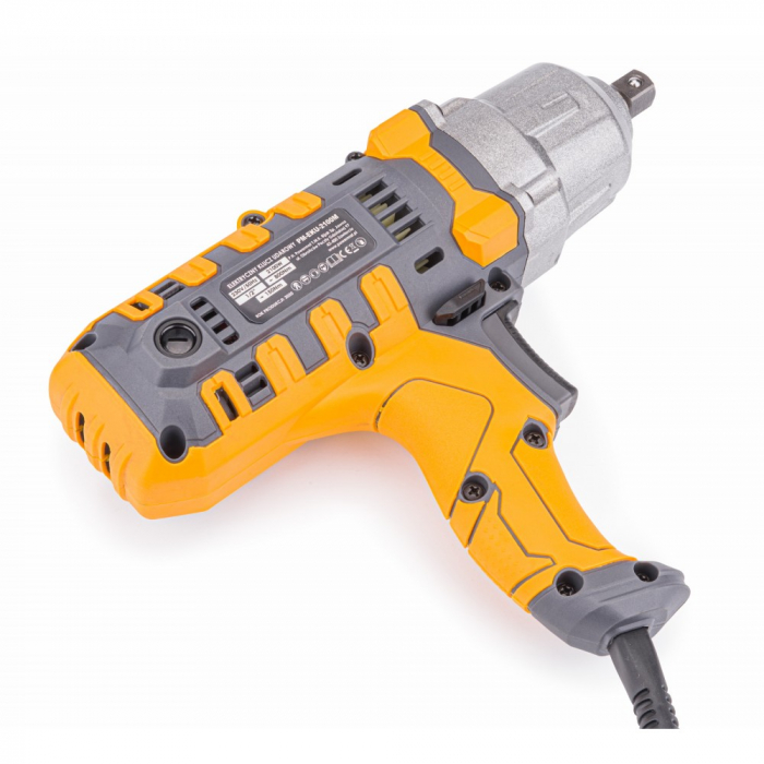 Pistol cheie masina cu impact electric 2100W 800Nm, insurubat desfacut + chei 17,19,21,22mm (PM0836) [7]