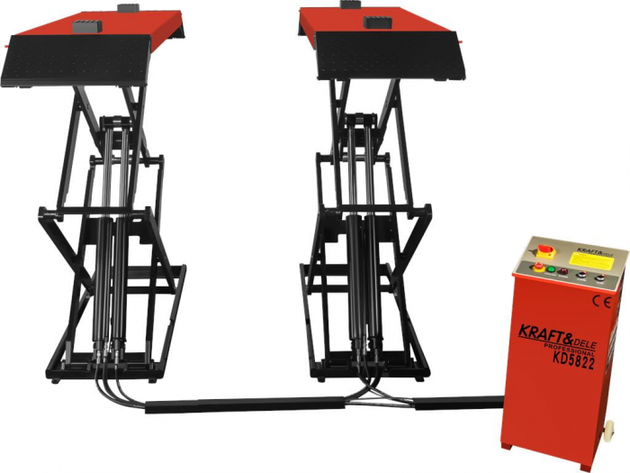 Elevator auto mobil tip foarfeca 230V 3,8T monofazic monofazat (KD5822) [1]