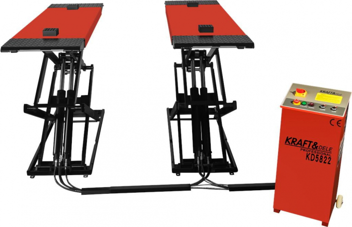 Elevator auto mobil tip foarfeca 230V 3,8T monofazic monofazat (KD5822) [2]
