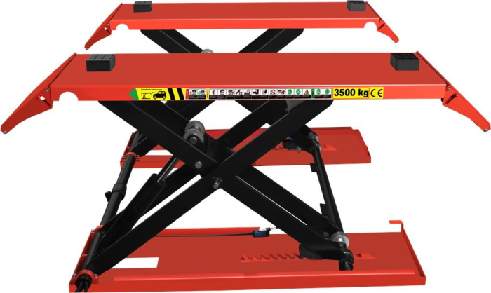 Elevator foarfeca mobil pentru vulcanizare 3T Tone 230V trifazic trifazat (KD5820) [20]