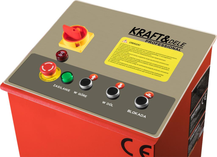 Elevator foarfeca mobil pentru vulcanizare 3T Tone 230V trifazic trifazat (KD5820) [12]