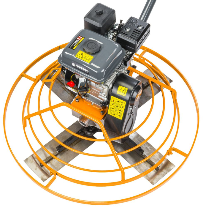 Elicopter slefuitor beton motor benzina 4 timpi 7CP diametru 100cm cu 4 lame si placa finisare PM1292 (PM-ZDB-100M) [2]