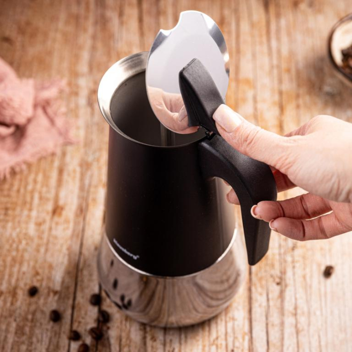 Espressor moka 12 cesti din otel inoxidabil  (KB-7847) [9]