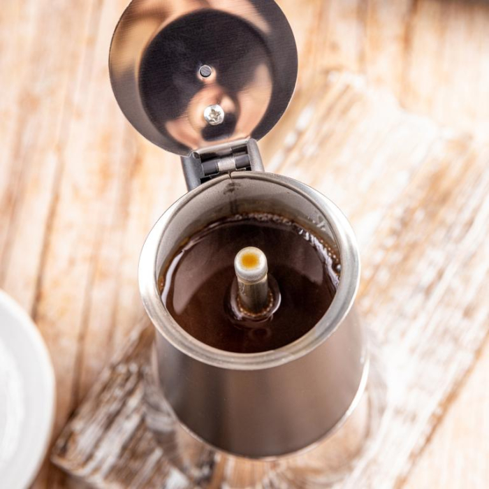 Espressor moka  4 cesti din otel inoxidabil (KB-7844) [18]