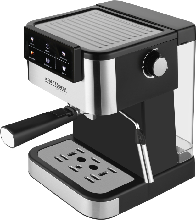 Espressor manual 1500W 20 bar cu PID si spumare lapte (KD4291) [3]