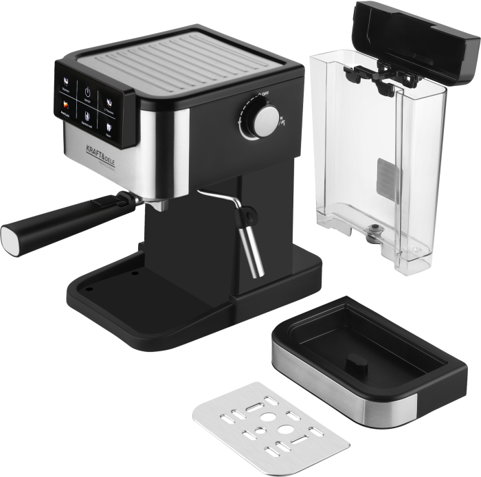 Espressor manual 1500W 20 bar cu PID si spumare lapte (KD4291) [9]