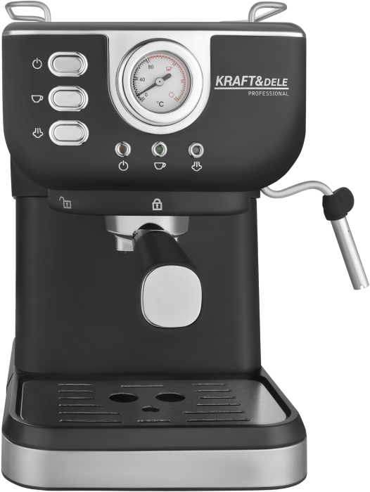 Espressor manual 1500W cu duza abur pentru espresso si cappuccino rezervor detasabil si indicator temperatura (KD4289) [8]