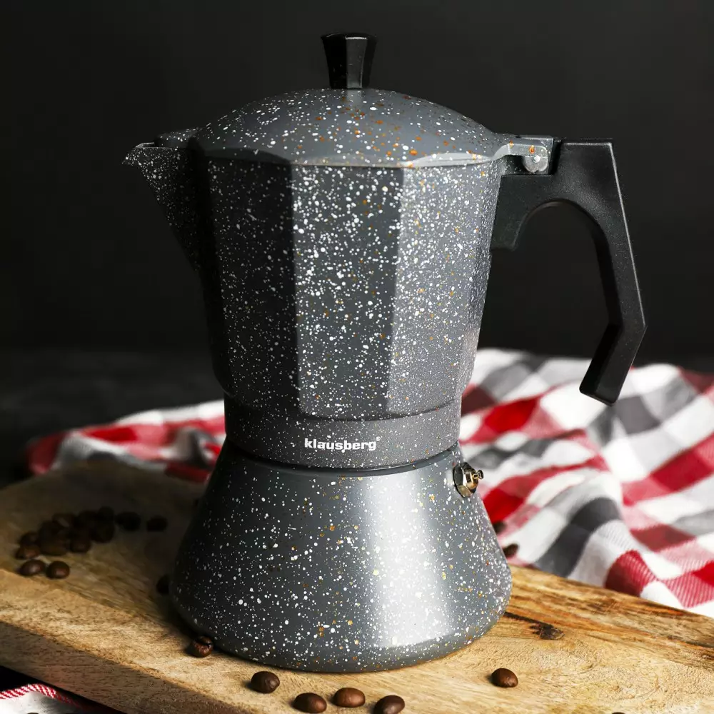 Espressor moka marmura gri 12 cesti (KB-7298) [5]