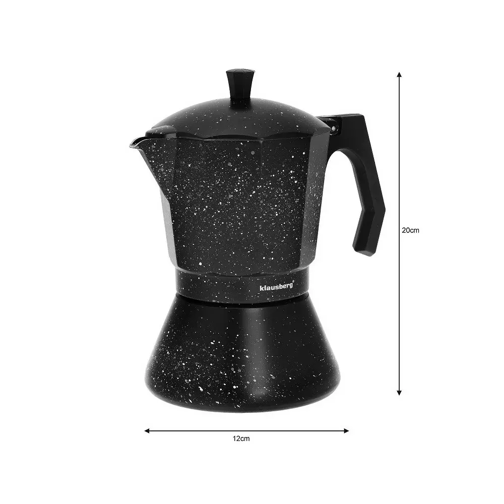 Espressor moka marmura neagra 9 cesti (KB-7160) [2]