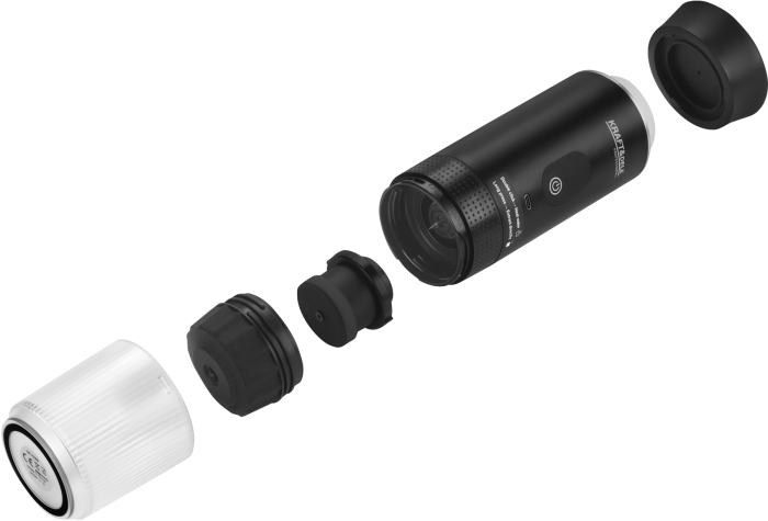 Espressor portabil 3in1 20bar 125W afisaj LED USB pentru cafea macinata si capsule (KD4285) [10]