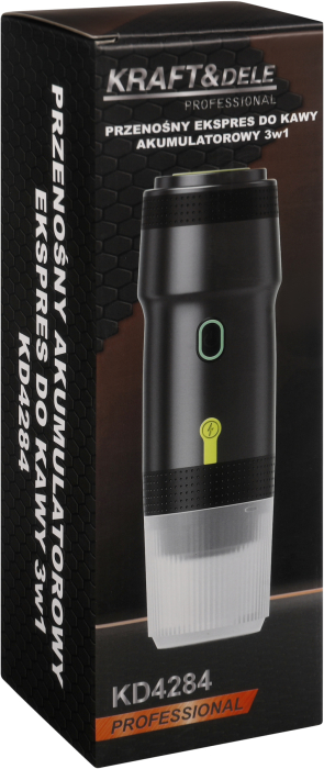 Espressor portabil 3in1 20bar 125W USB acumulator pentru cafea macinata capsule Nespresso Dolce Gusto (KD4284) [17]