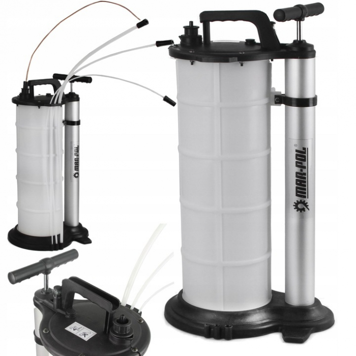 Extractor pompa manuala scos ulei 3 sonde 9 litri aspirat (M78306) [6]