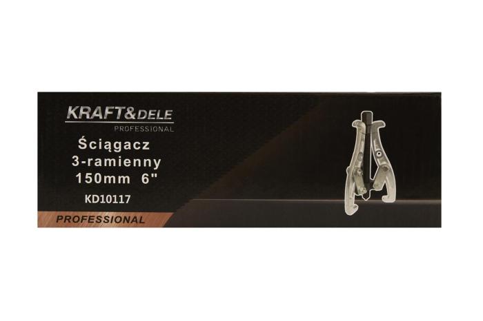 Extractor presa rulmenti 150mm cu filet 3 brate (KD10117) [12]