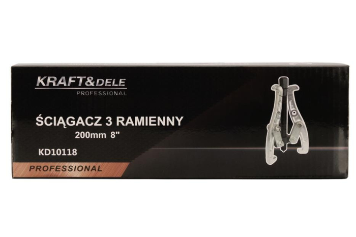 Extractor presa rulmenti 200mm cu filet 3 brate (KD10118) [18]