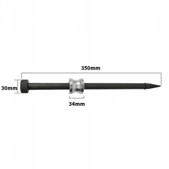 Extractor saiba etansare injectoare cu varf conic ciocan culisant inertial (V06602) [7]