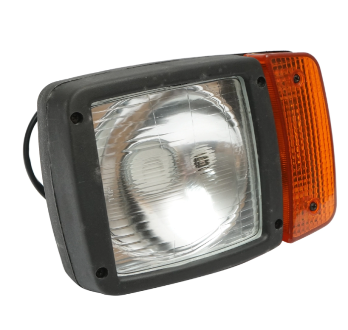 Far fata complet compatibil JCB 3CX, 4CX, faza scurta/lunga, 210x150mm (DISHB57) [3]