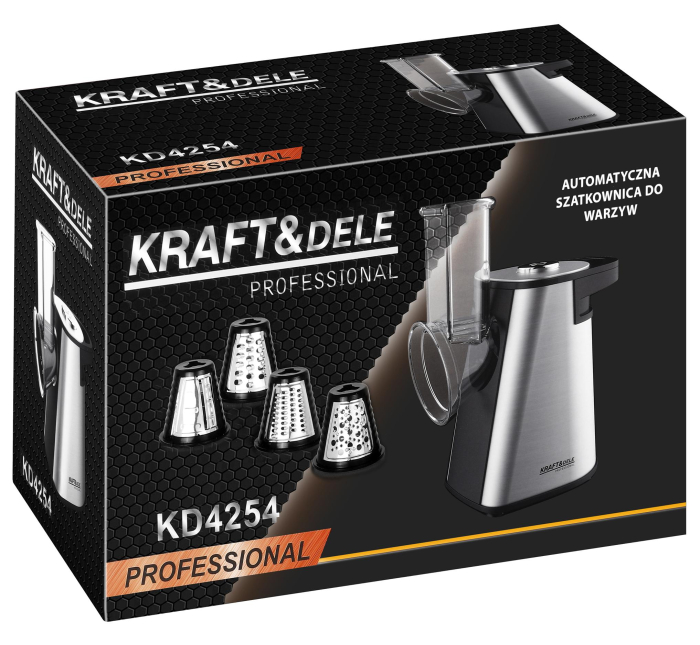 Feliator electric de legume 250 W pentru feliere, razuire si maruntire (KD4254) [14]