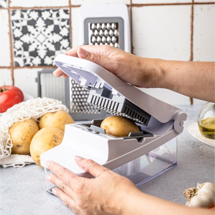 Feliator manual pentru legume si razatoare multifunctionala cu accesorii interschimbabile (KH-1873-1) [20]