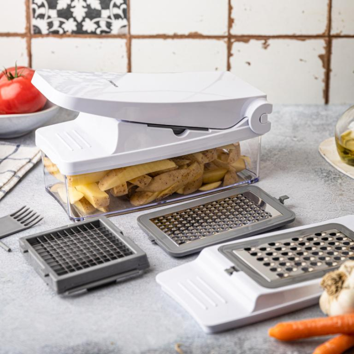 Feliator manual pentru legume si razatoare multifunctionala cu accesorii interschimbabile (KH-1873-1) [36]