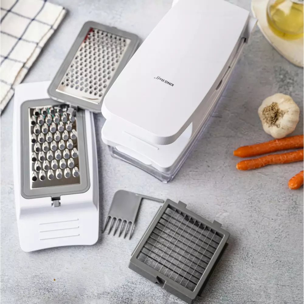 Feliator manual pentru legume si razatoare multifunctionala cu accesorii interschimbabile (KH-1873-1) [16]