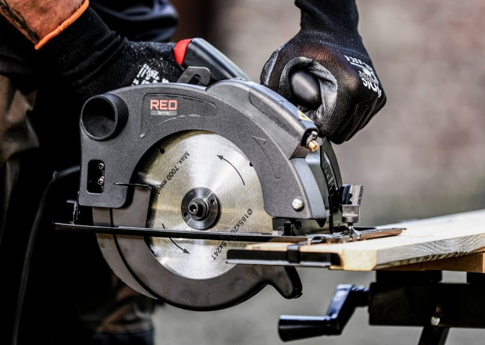 Ferastrau circular 2250W 185mm 5000rpm ghidaj laser (RTRPT0006) [14]