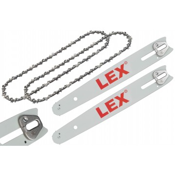 Ferastrau cu lant cu acumulator pentru crengi 21v 2ah ghidaj 8 inch 20cm cu accesorii si valiza (LXCD2B-21V) [3]