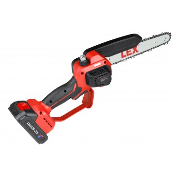 Ferastrau cu lant cu acumulator pentru crengi 21v 2ah ghidaj 8 inch 20cm cu accesorii si valiza (LXCD2B-21V) [5]
