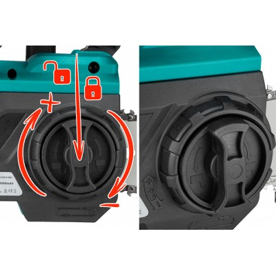Ferastrau cu lant pe acumulator 12" 36V 4.0Ah, sina 30 cm (ALCCS12-36V) [16]