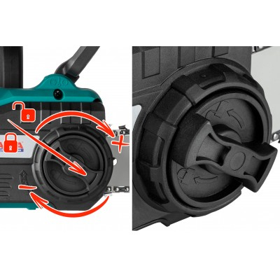 Ferastrau cu lant pe acumulator 16" 36V, include 2 acumulatori 4.0Ah si incarcator (ALCCS16-36V) [19]
